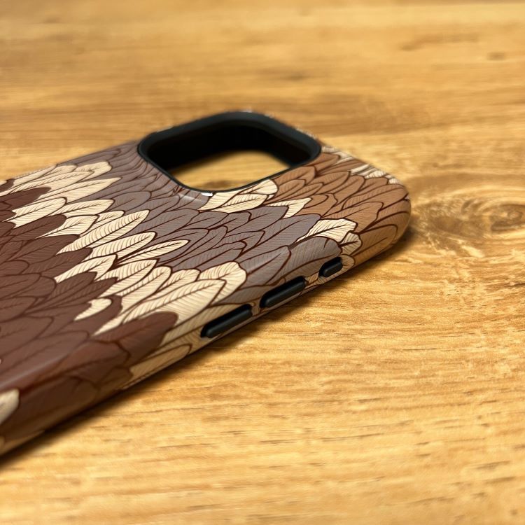 Broski dėklas su MagSafe "Feathers"