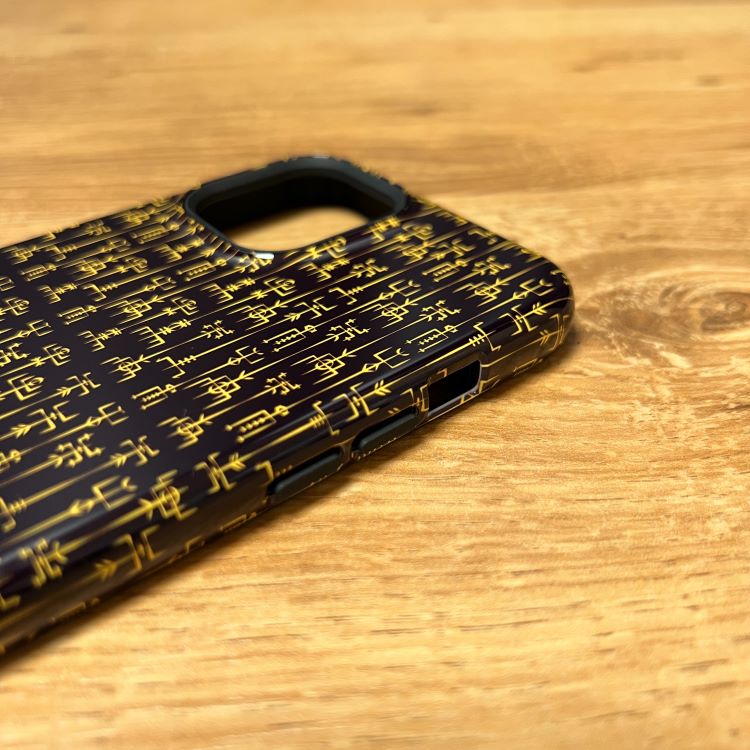 Broski dėklas su MagSafe "Runic Symbols"