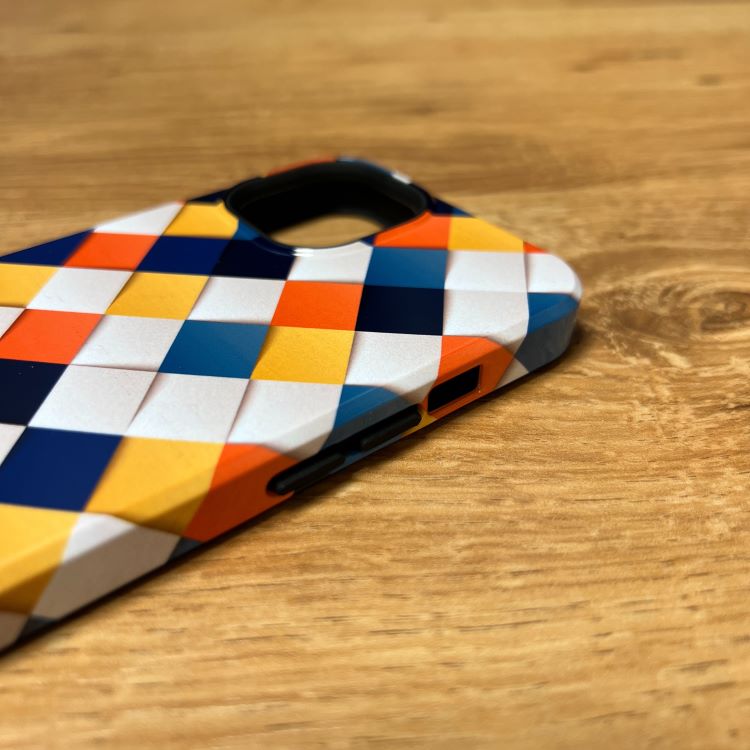 Broski dėklas su MagSafe "Colorful Squares"
